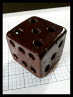 Dice : Dice - 6D - Cermanic Handmade Hollow - Esty Jan 2014